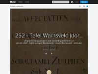 Screenshot van website