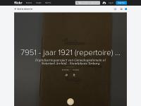 Screenshot van website