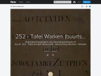 Screenshot van website