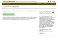 Screenshot van website