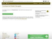 Screenshot van website