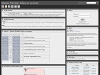 Screenshot van website