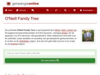 Screenshot van website