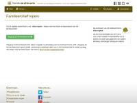 Screenshot van website