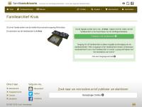 Screenshot van website