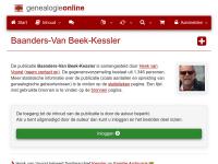 Screenshot van website
