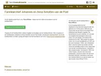 Screenshot van website