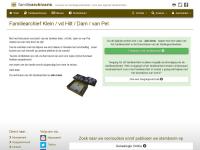 Screenshot van website