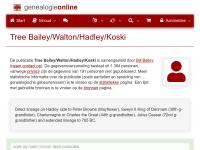 Screenshot van website