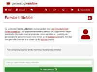 Screenshot van website