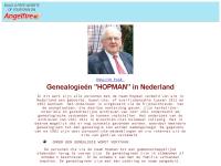 Screenshot van website