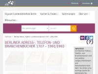 Screenshot van website