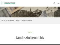 Screenshot van website
