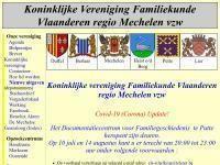 Screenshot van website