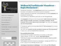 Screenshot van website