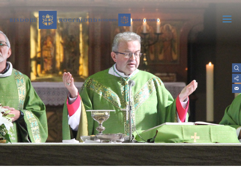 Screenshot van website