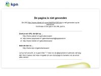 Screenshot van website