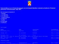 Screenshot van website