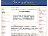 Screenshot van website