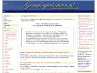 Screenshot van website