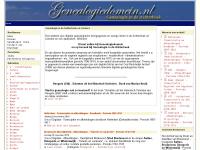 Screenshot van website
