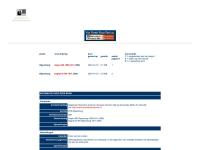 Screenshot van website