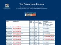 Screenshot van website