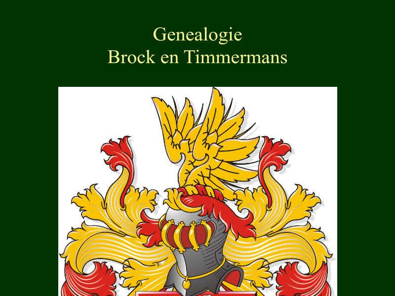 Screenshot van website