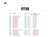 Screenshot van website