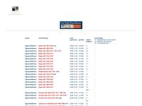 Screenshot van website