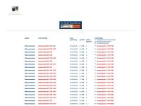 Screenshot van website