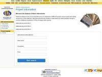 Screenshot van website