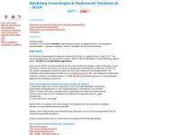 Screenshot van website