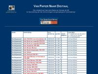 Screenshot van website