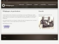 Screenshot van website