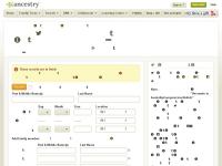 Screenshot van website