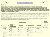 Screenshot van website