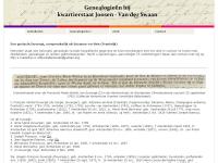 Screenshot van website