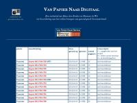 Screenshot van website