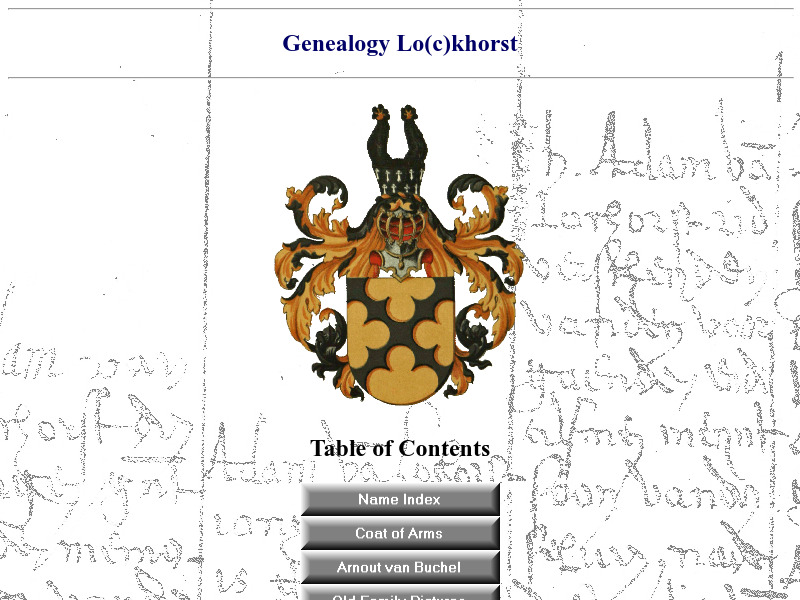 Screenshot van website