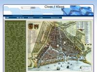 Screenshot van website