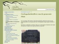 Screenshot van website