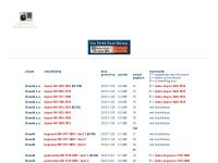 Screenshot van website