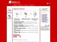 Screenshot van website