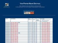 Screenshot van website