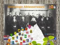 Screenshot van website