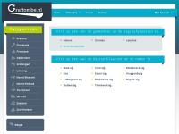 Screenshot van website