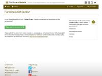 Screenshot van website