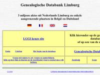 Screenshot van website