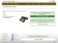 Screenshot van website